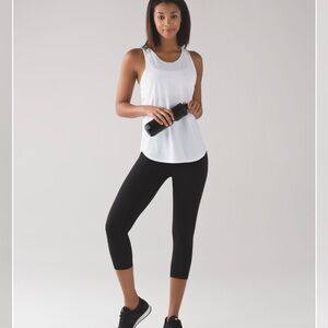 Lululemon Wunder Under Crop Leggings High Rise Full on Luxtreme 21”